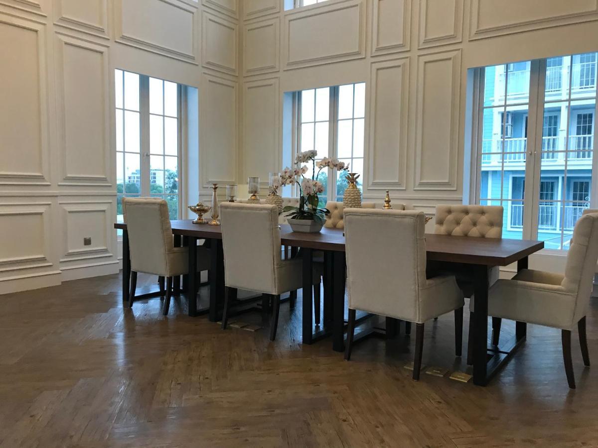 Grand Florida芭提雅带免费游泳池温泉和健身房和办公区水上花园公寓e208 Nacsomtien Kültér fotó