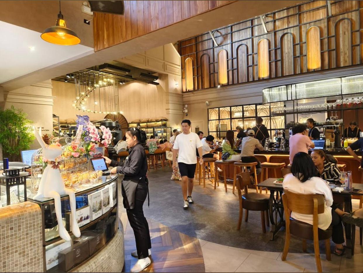 Grand Florida芭提雅带免费游泳池温泉和健身房和办公区水上花园公寓e208 Nacsomtien Kültér fotó